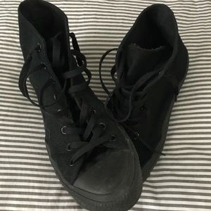 Men's Black High Top Converses